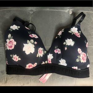 Floral bra